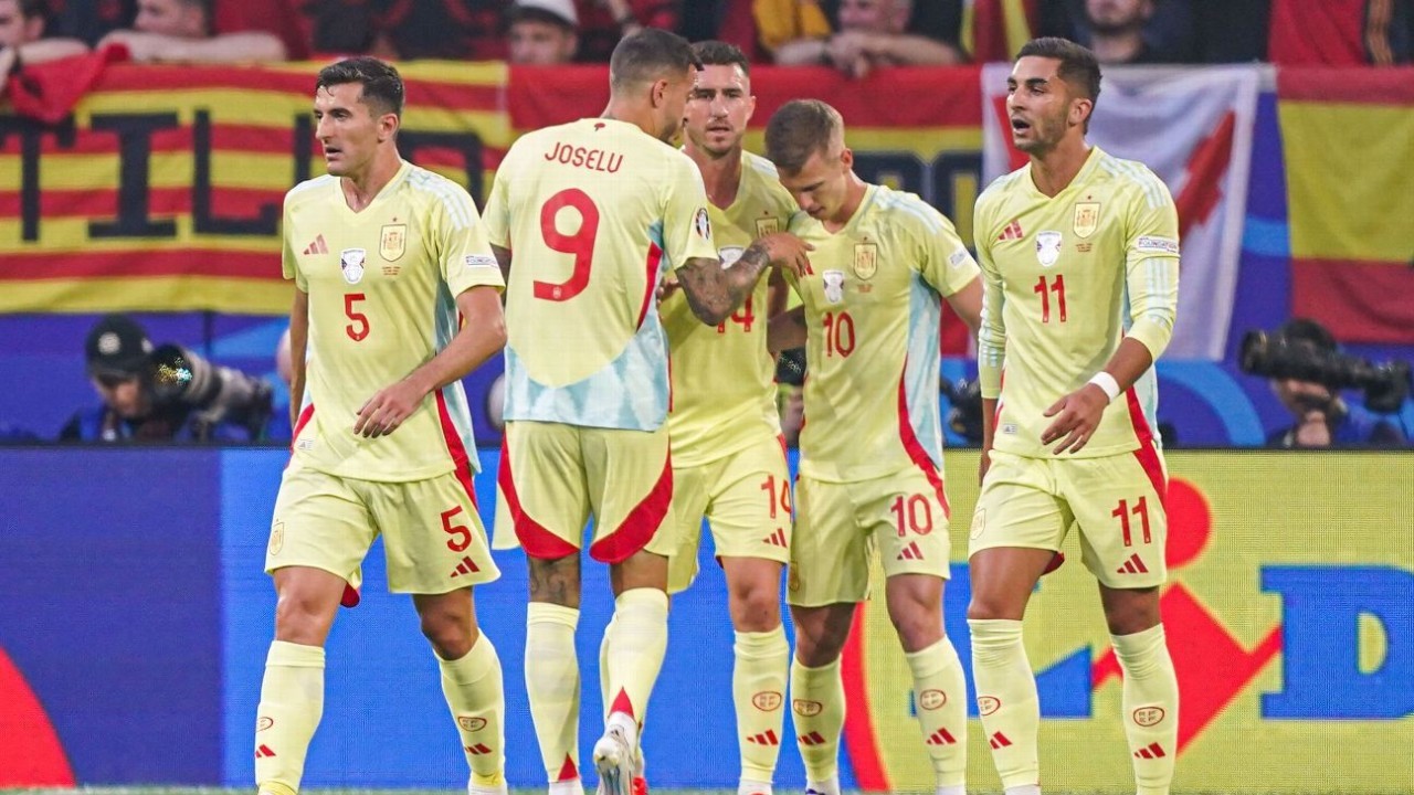 Spain finish group perfect, end dream Albania run