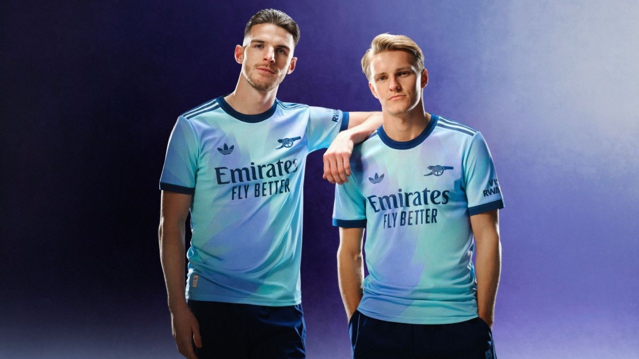 Adidas reveals third kits for Arsenal, Man United, Real Madrid