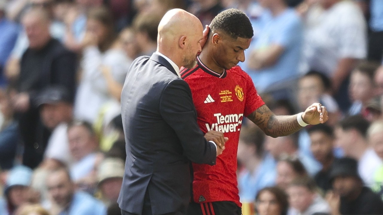 Erik ten Hag offers Marcus Rashford & Antony injury updates ahead of Liverpool friendly