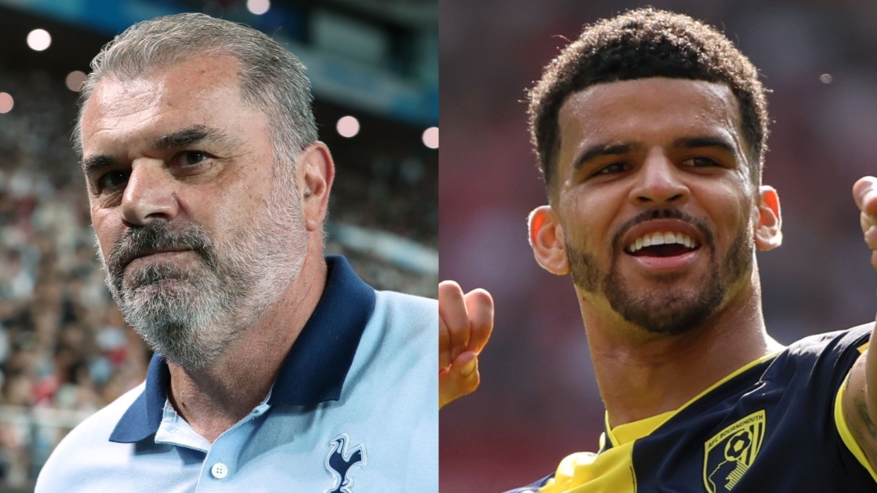 Ange Postecoglou discusses Tottenham's Dominic Solanke interest