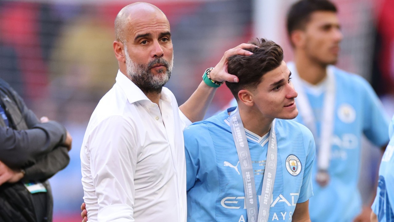 Pep Guardiola reveals how Man City plan to replace Julian Alvarez