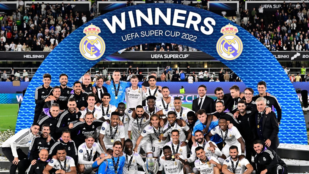 How many UEFA Super Cups has Real Madrid won?