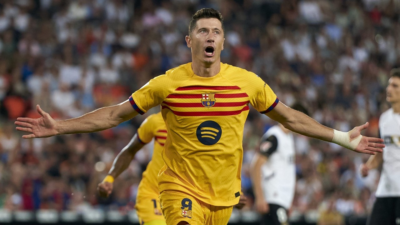 Valencia 1-2 Barcelona: Player ratings as Lewandowski double seals comeback win