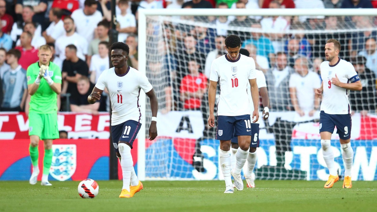 Why England are in League B in the Nations League