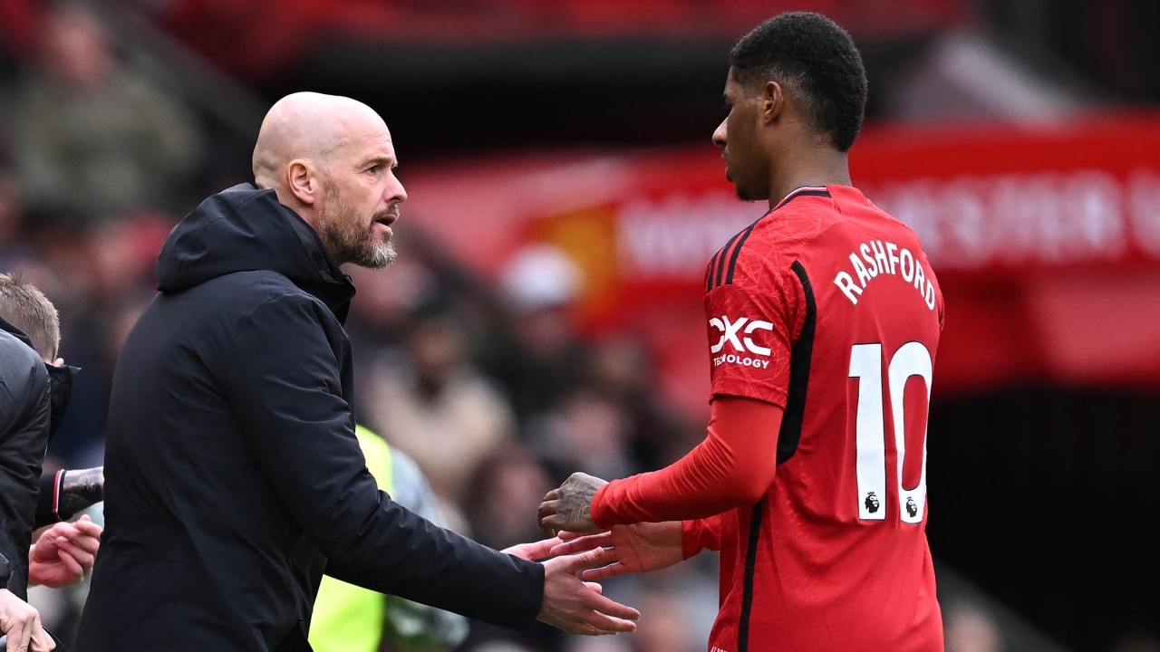 Erik ten Hag uses Cristiano Ronaldo analogy to praise Marcus Rashford after Southampton goal