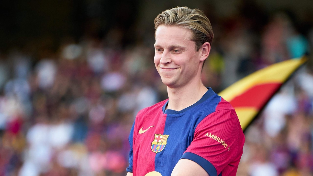 Barcelona boosted by Frenkie de Jong's return to training