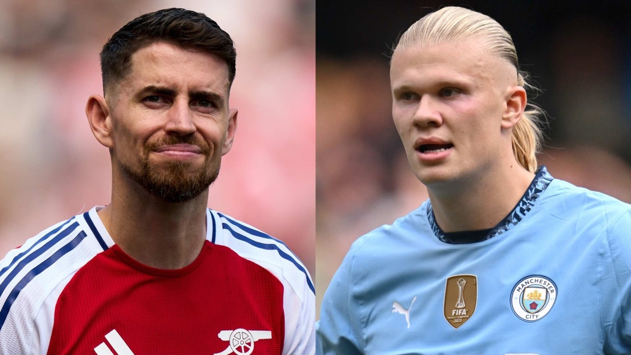 Jorginho admits Erling Haaland's goalscoring form is making Arsenal laugh