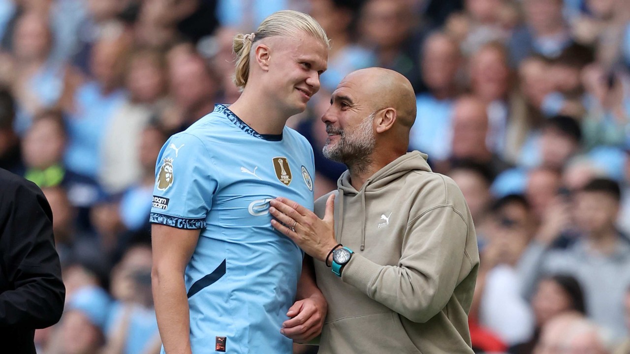 Pep Guardiola explains reasons behind Erling Haaland's electric goalscoring form