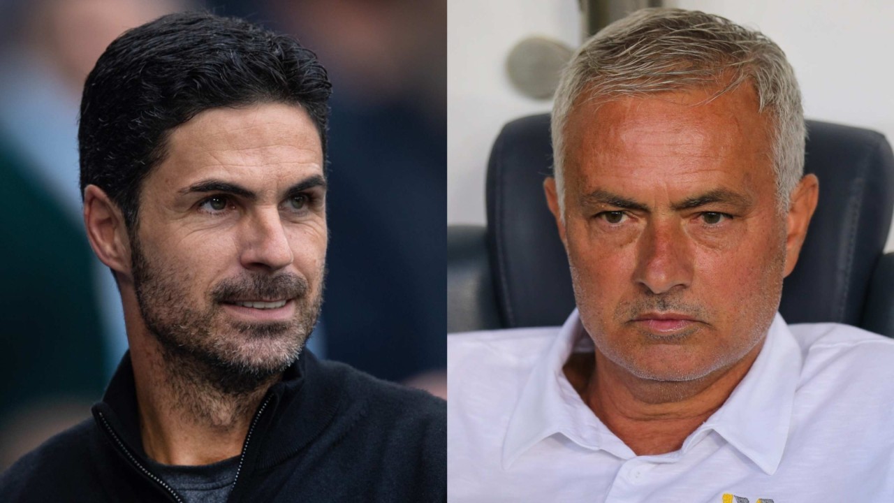 Mikel Arteta reveals Jose Mourinho 'more than influenced' his managerial style