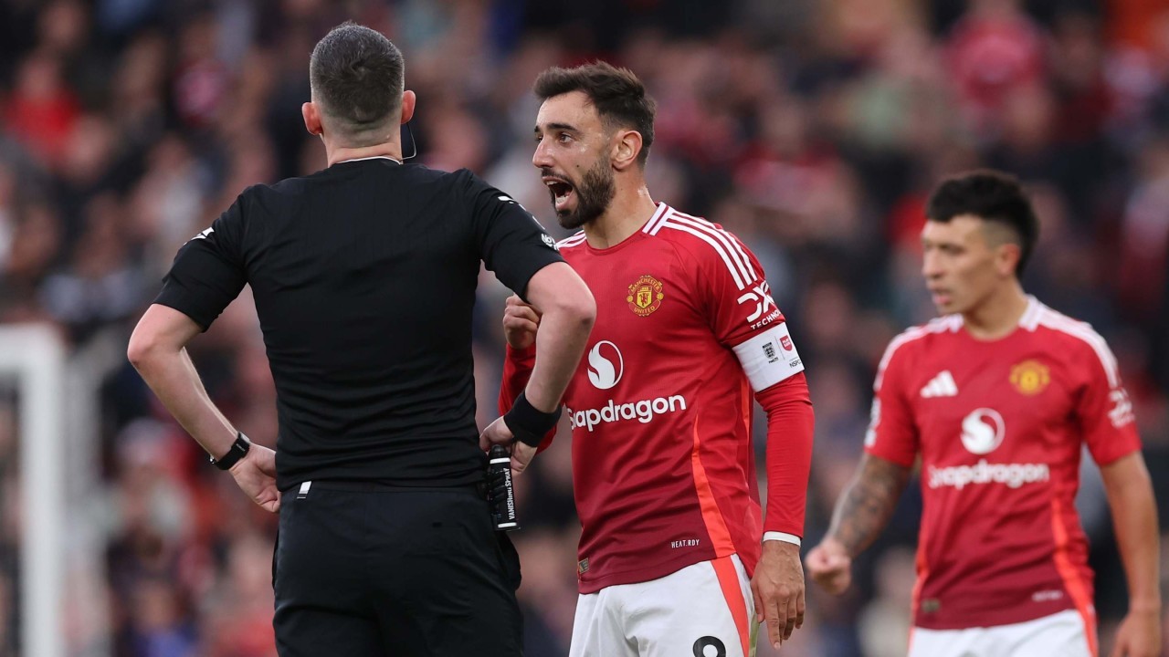 Man Utd confirm outcome of Bruno Fernandes red card appeal