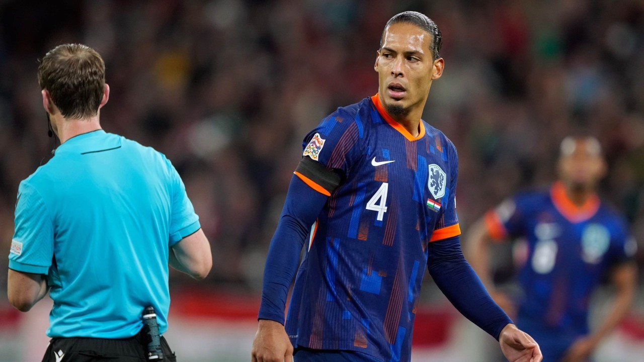 Virgil van Dijk 'angry' after receiving first international red card