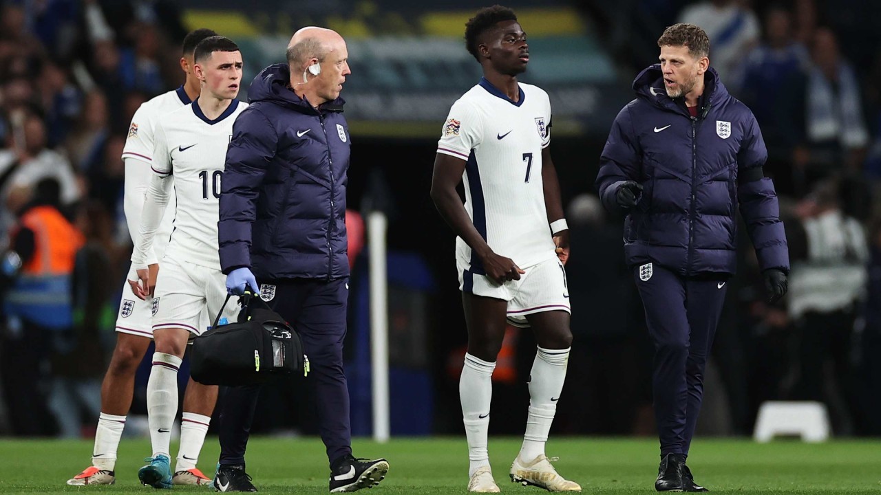 Bukayo Saka forced out of England squad with injury ahead of Finland game