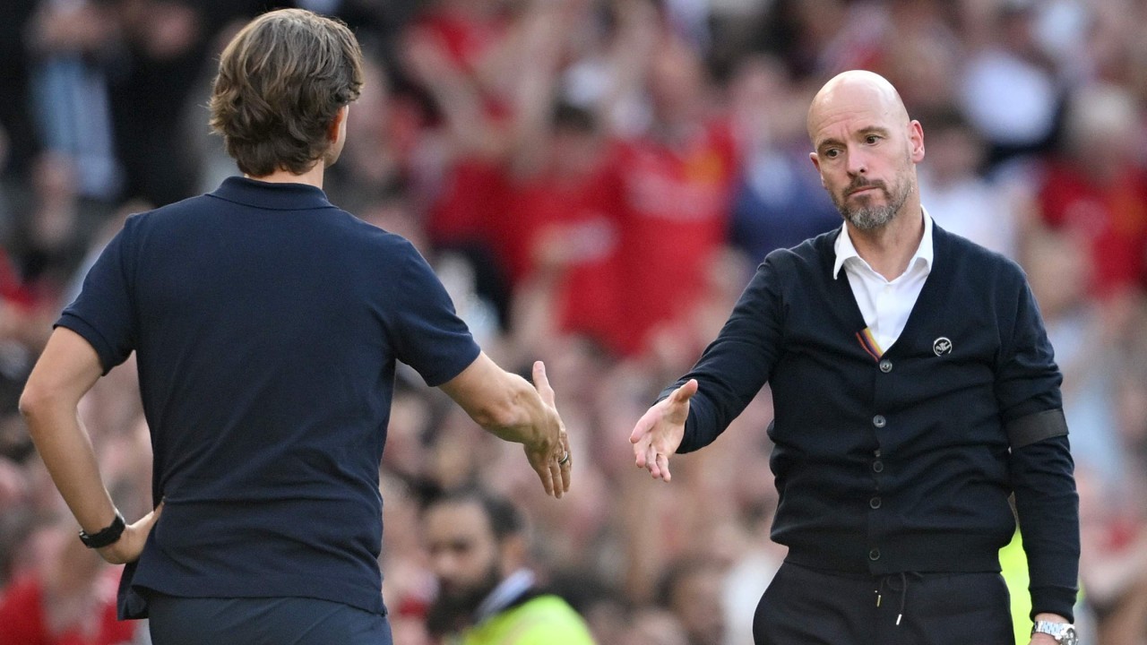 Thomas Frank gives Erik ten Hag verdict amid rumours of Man Utd replacement