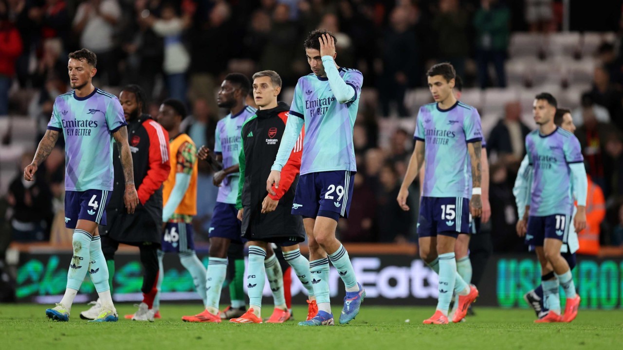 Arsenal's worst players in 2-0 defeat to Bournemouth