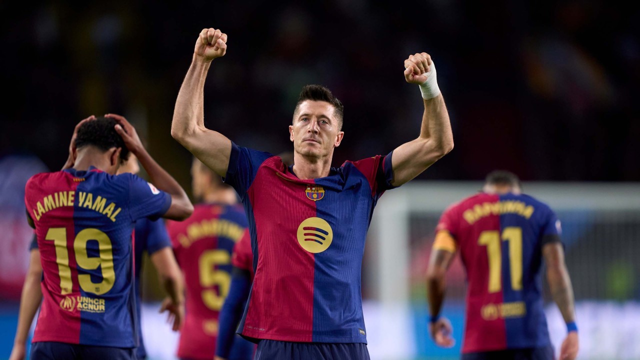 Barcelona 5-1 Sevilla: Player ratings as Lewandowski inspires comfortable win