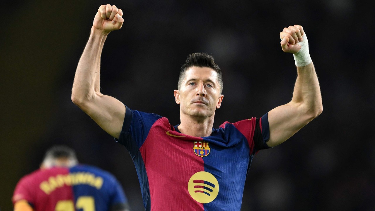 Robert Lewandowski becomes third-highest scorer of all time in Europe's top leagues