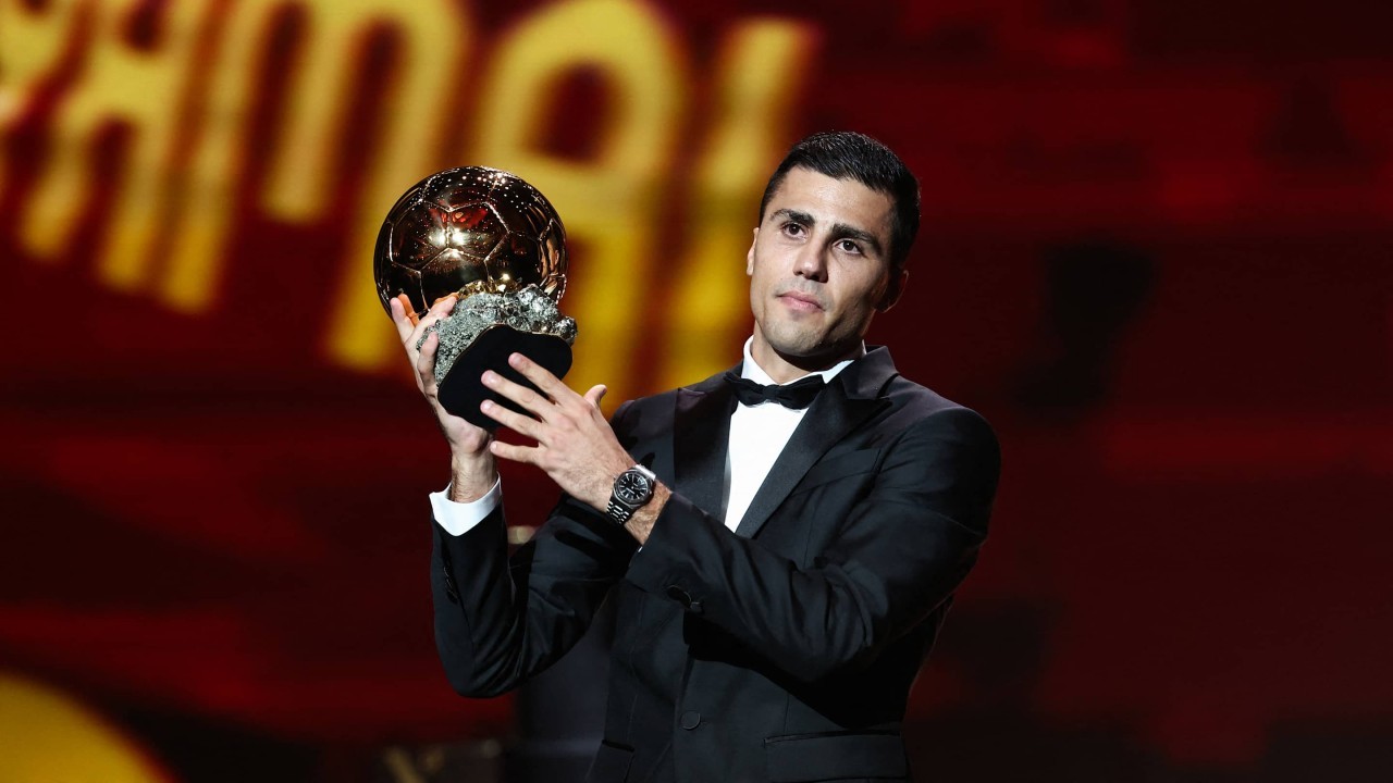 Rodri wins the 2024 Ballon d'Or