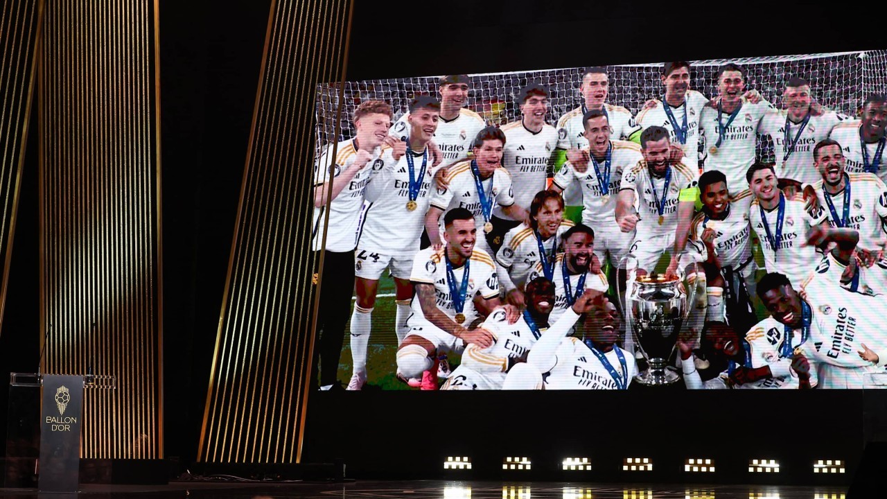 Real Madrid win Ballon d'Or prize despite awkward Vinicius Junior boycott