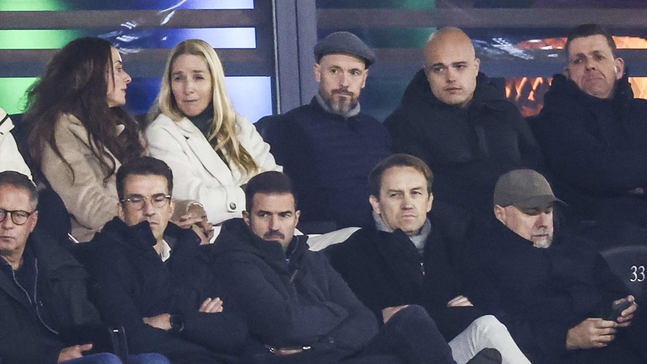 Erik ten Hag spotted at first football match since Man Utd sacking