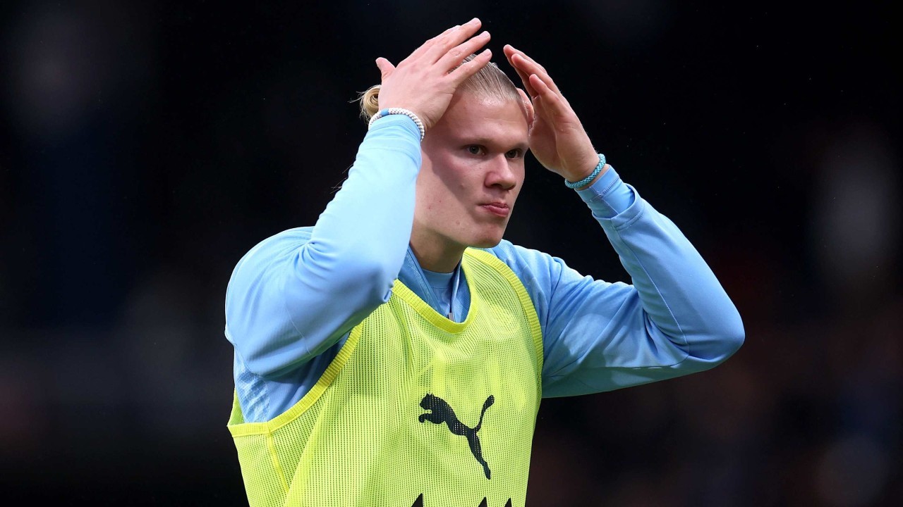 Pep Guardiola provides Erling Haaland injury update after worrying training ground video