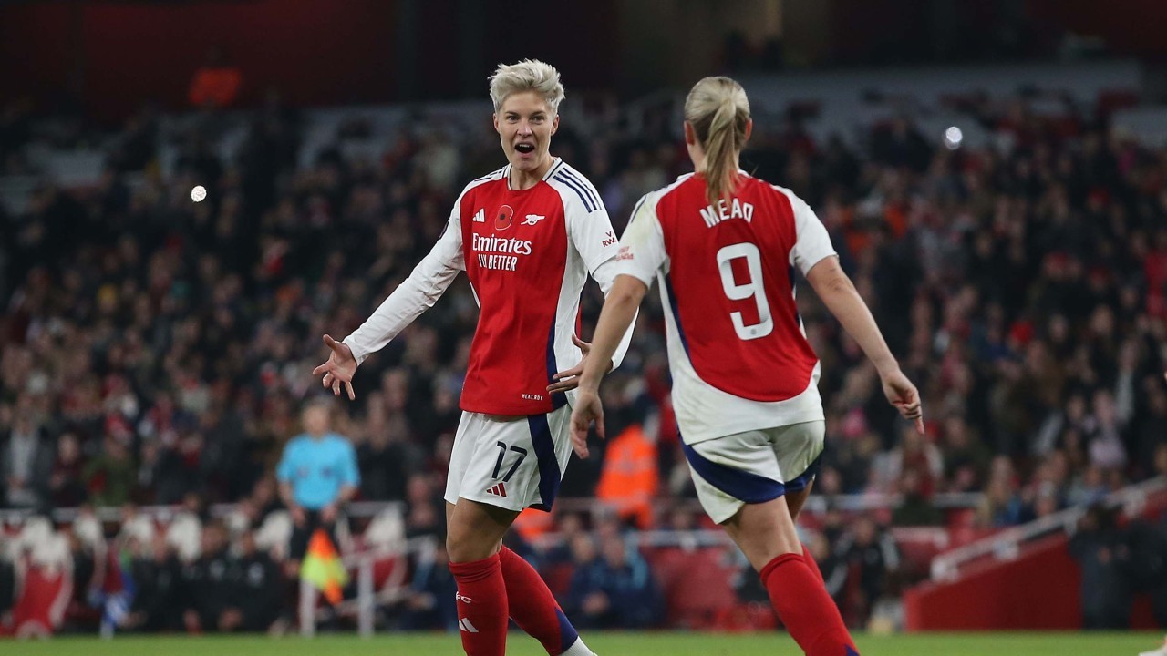 Arsenal 5-0 Brighton: Player ratings as Gunners return to winning ways in WSL