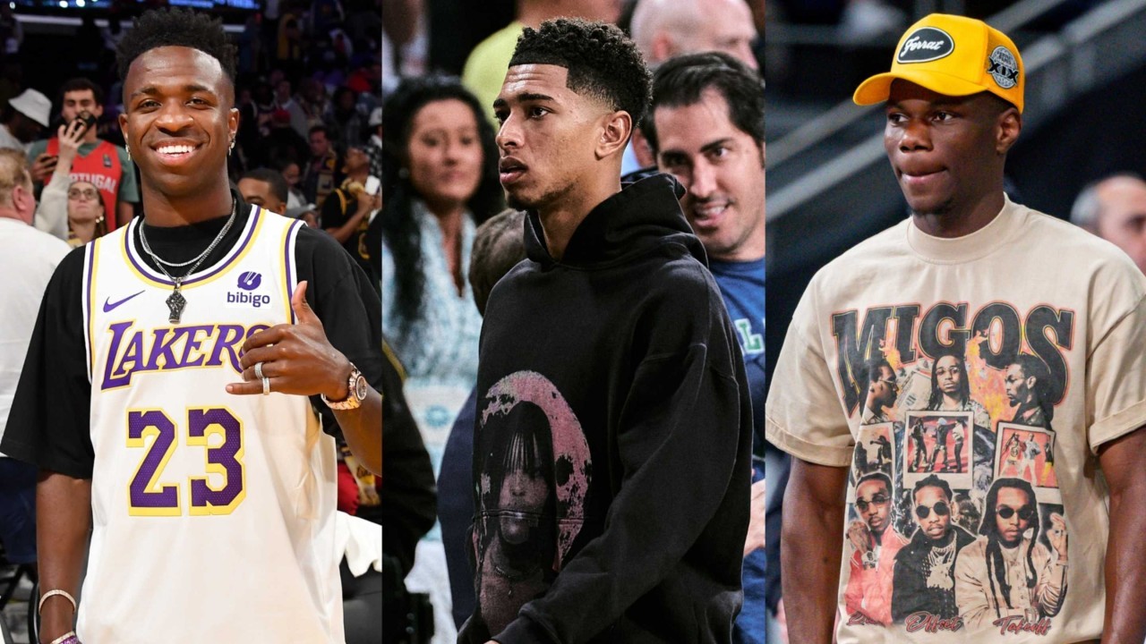 Football's most fashionable basketball fans - ranked