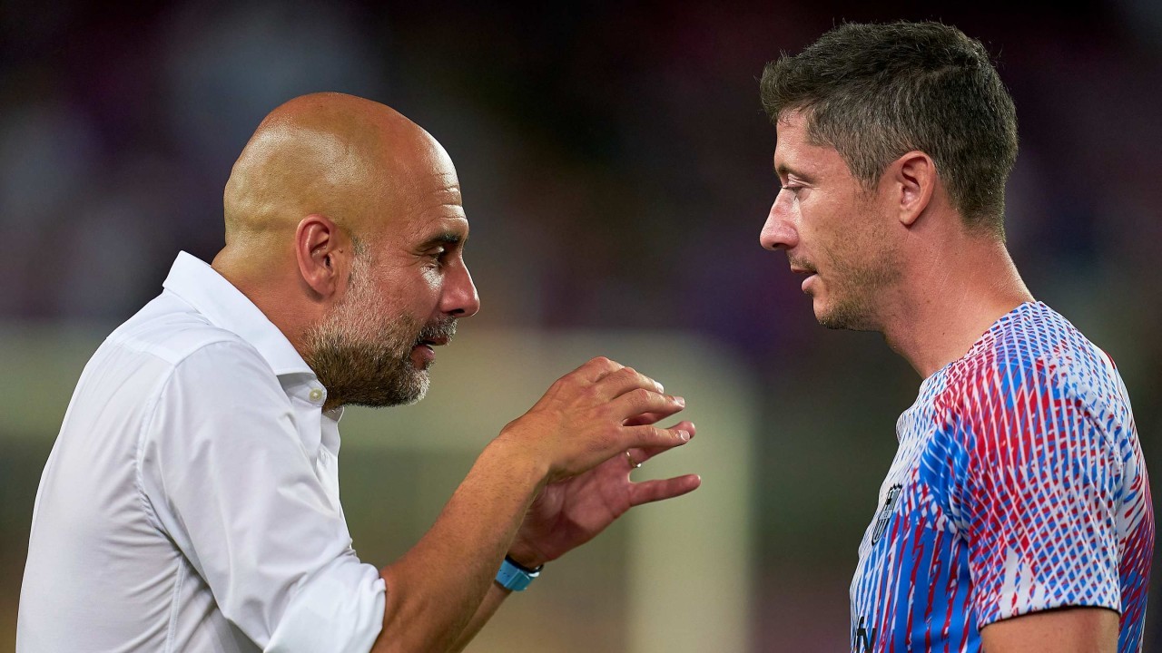 'As a human, he was difficult' - Robert Lewandowski reveals what it was like to train under Pep Guardiola