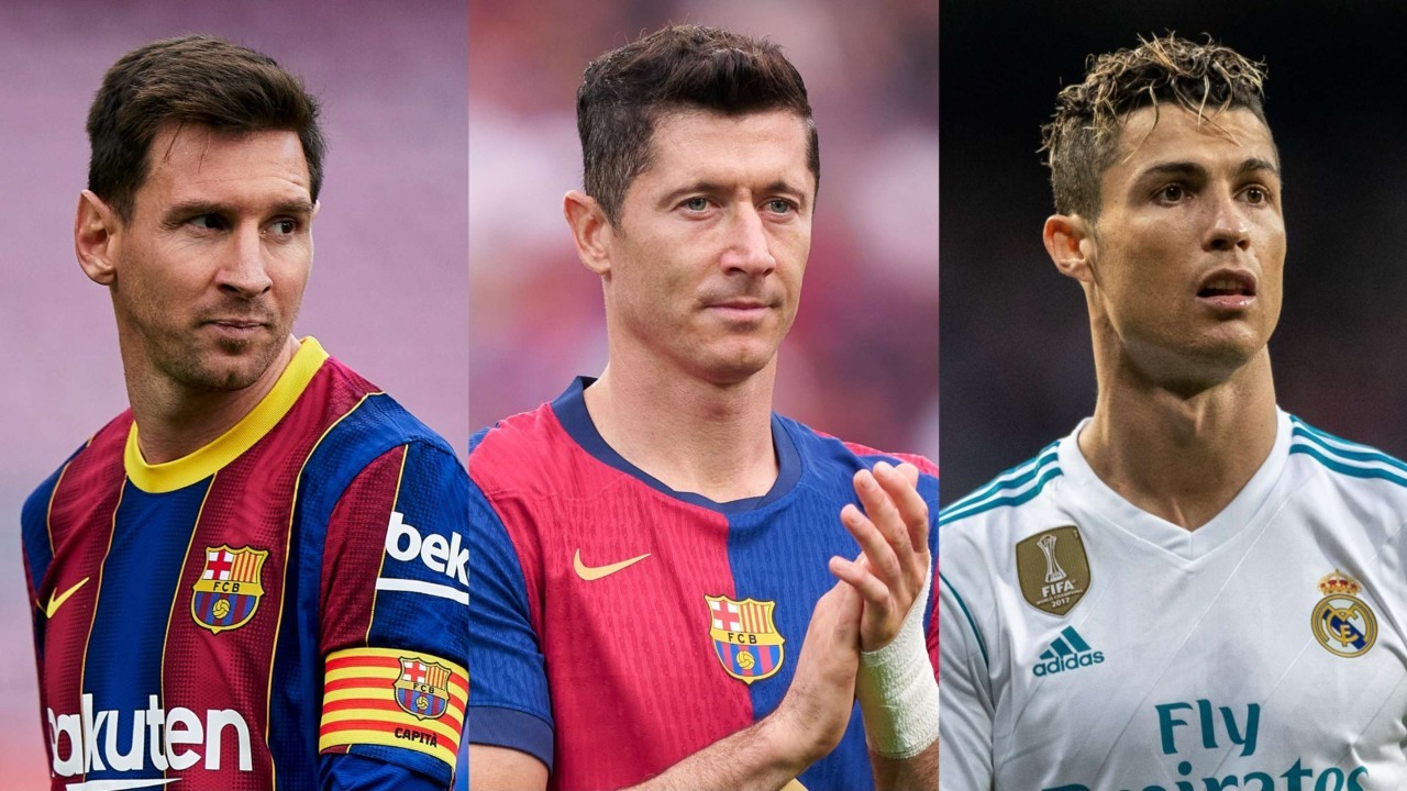 Robert Lewandowski 'proud' to have played at the same time as Lionel Messi & Cristiano Ronaldo