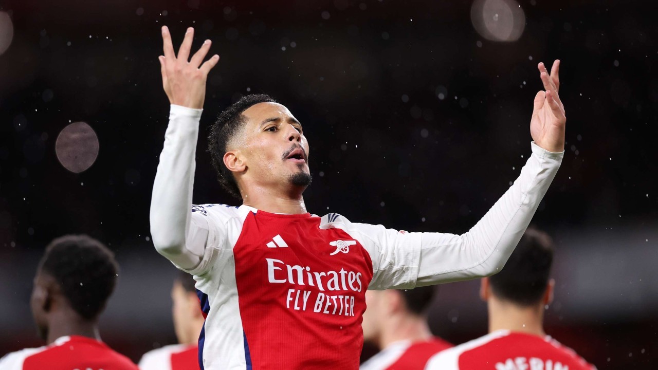 William Saliba sets ambitious target for Arsenal season