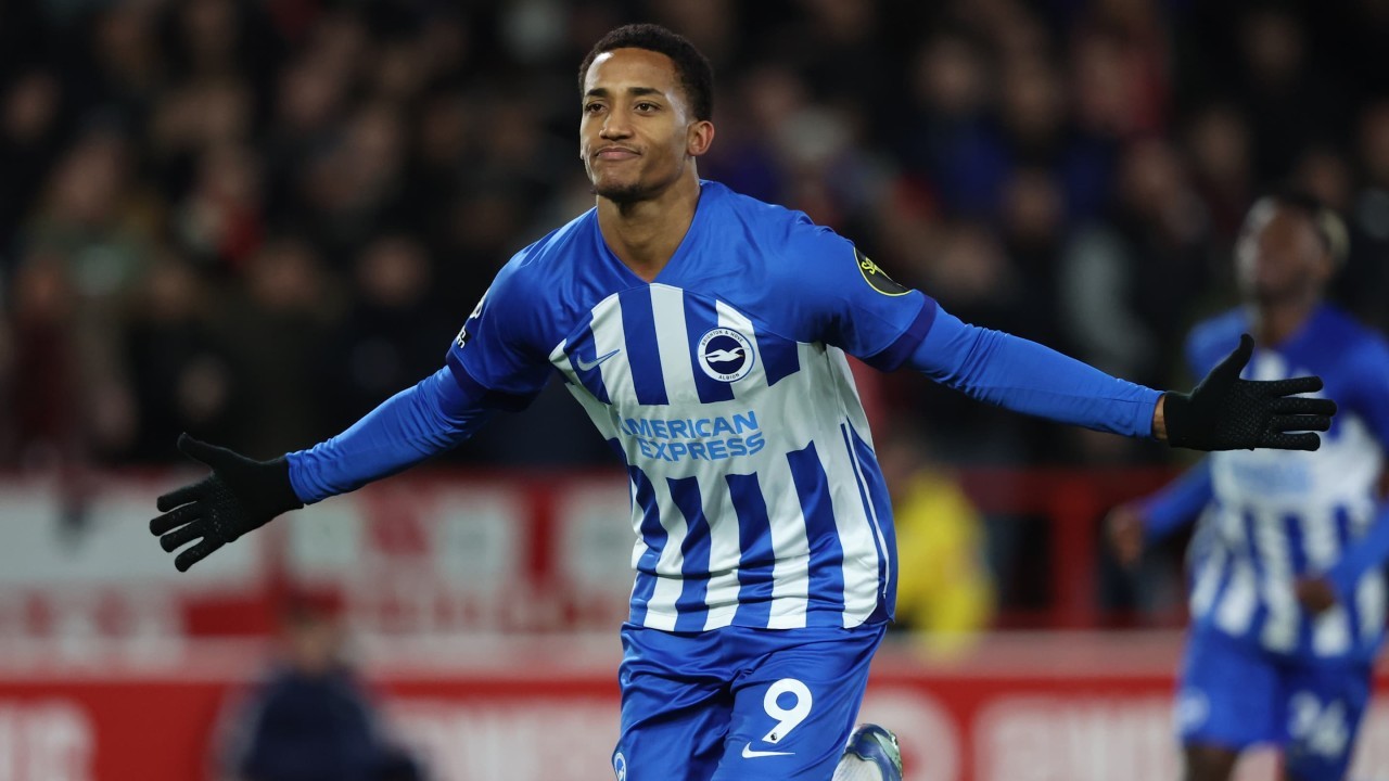 Liverpool 'join Man Utd' in race for Brighton striker Joao Pedro